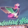 Thunderbird Hotel Vintage Las Vegas Neon Sign Reproduction Ladies T-Shirt