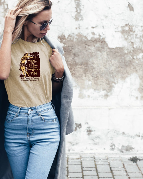 Tahitian Hut Women's T Shirt