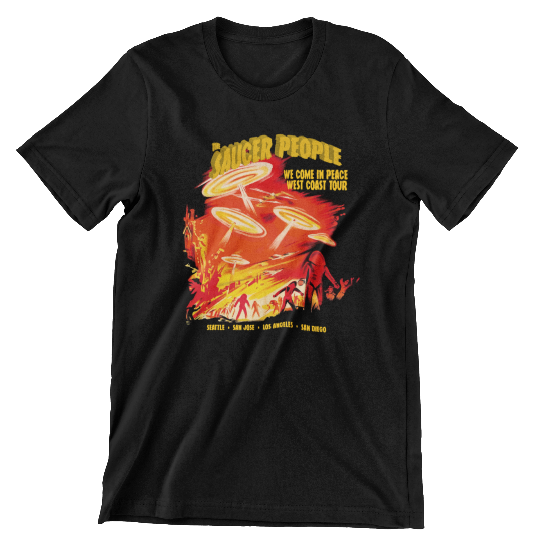 Saucer People West Coast Tour T-Shirt