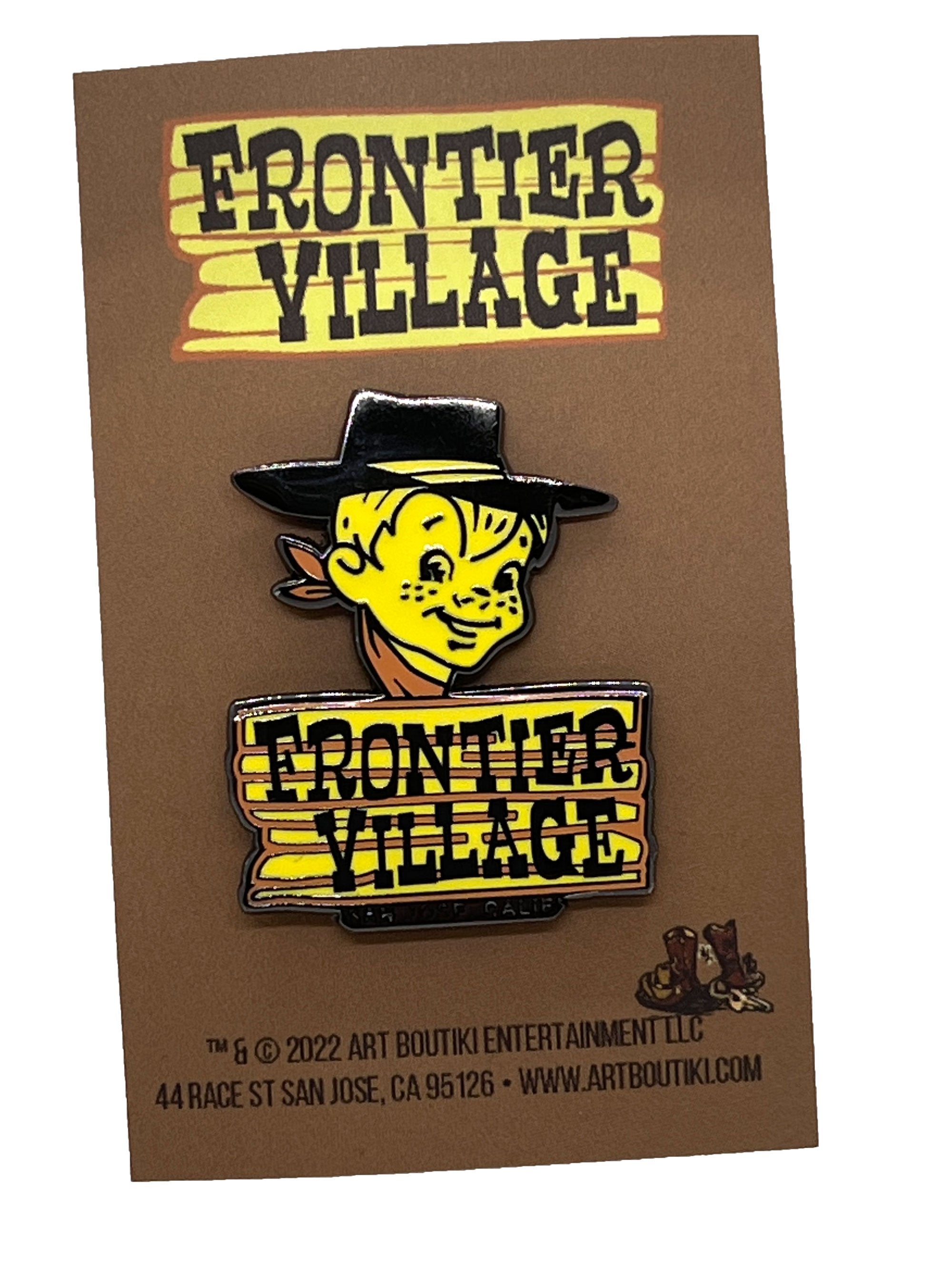 Frontier Village Logo Enamel Pin
