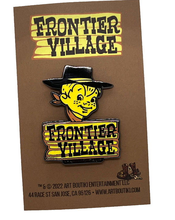 Frontier Village Logo Enamel Pin