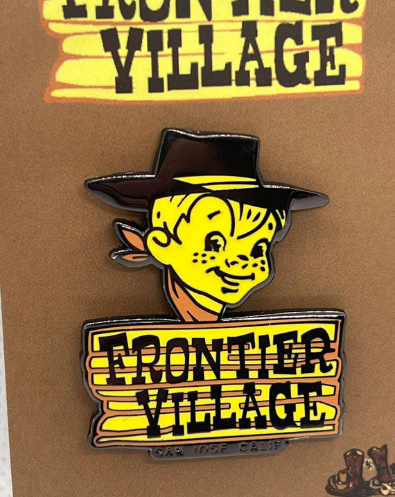 Frontier Village Logo Enamel Pin