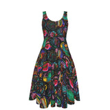 Psychedelic Aquarium Women's Sleeveless Dress