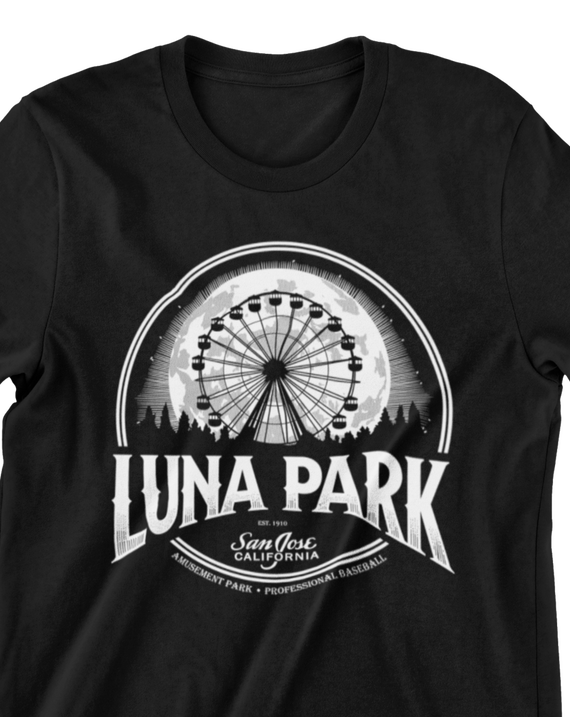 Lost Amusement Park - Luna Park San Jose - Tribute Design