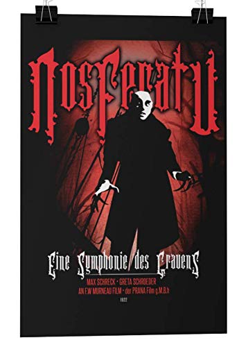 TeeGeniuses Nosferatu Poster/Print/Greeting Card Max Schreck Tribute