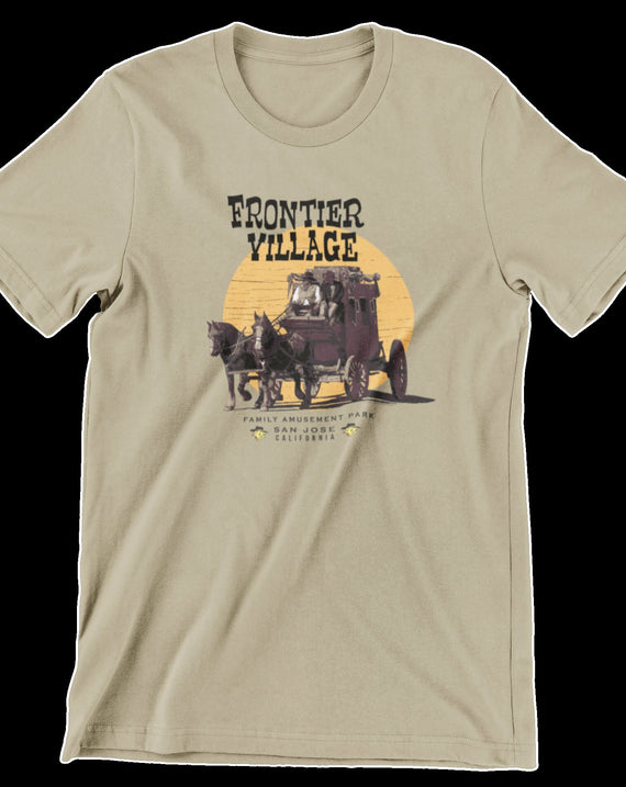 Frontier Village Stagecoach Tribute Men's T-Shirt