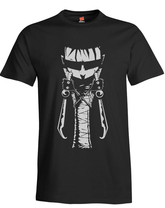 Johnny the Homicidal Maniac Men's Black Shirt Jhonen Vasquez Slave Labor Graphic