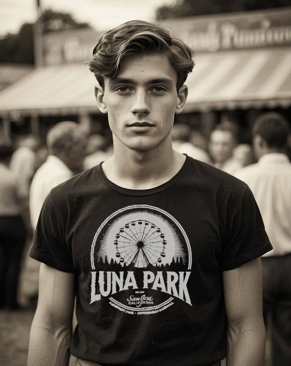 Lost Amusement Park - Luna Park San Jose - Tribute Design