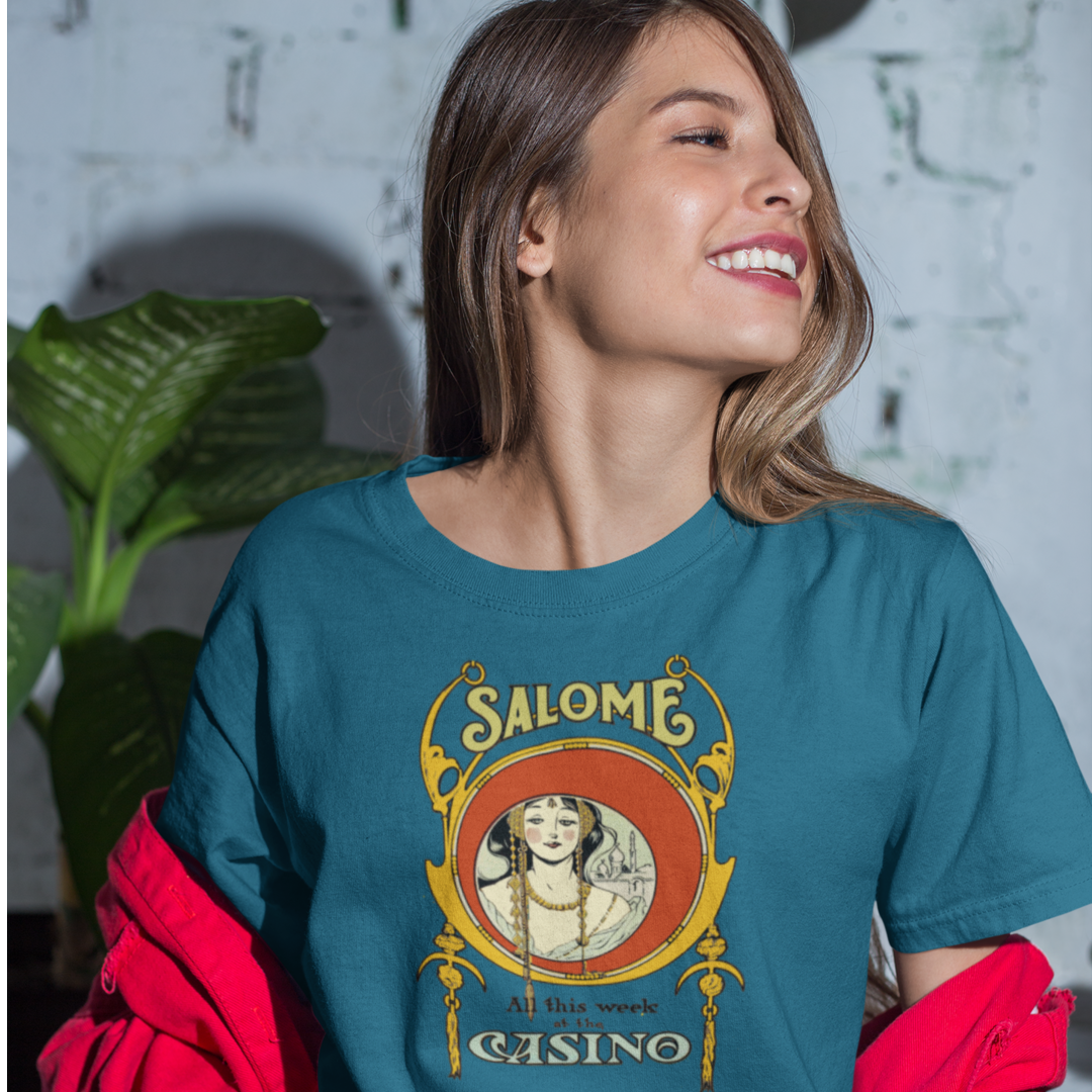 TeeGeniuses Salome Ladies Sexy Slim-Fit T-Shirt