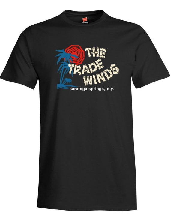 The Tradewinds Tiki Bar Matchbook Reproduction Ladies T-Shirt