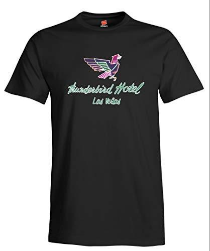 Thunderbird Hotel Vintage Las Vegas Neon Sign Reproduction Ladies T-Shirt