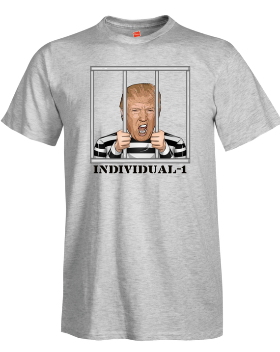 Donald Trump Individual 1 Prison Men's Prison T-Shirt