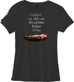 Not an Afternoon Person Either Late Riser Ladies T-Shirt