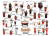 Kahiki Vintage Tiki Bar Cocktail Menu