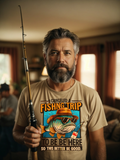 Funny Angler Statement T-Shirt - Fishing Trip Canceled Tee