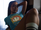 TeeGeniuses Salome Ladies Sexy Slim-Fit T-Shirt